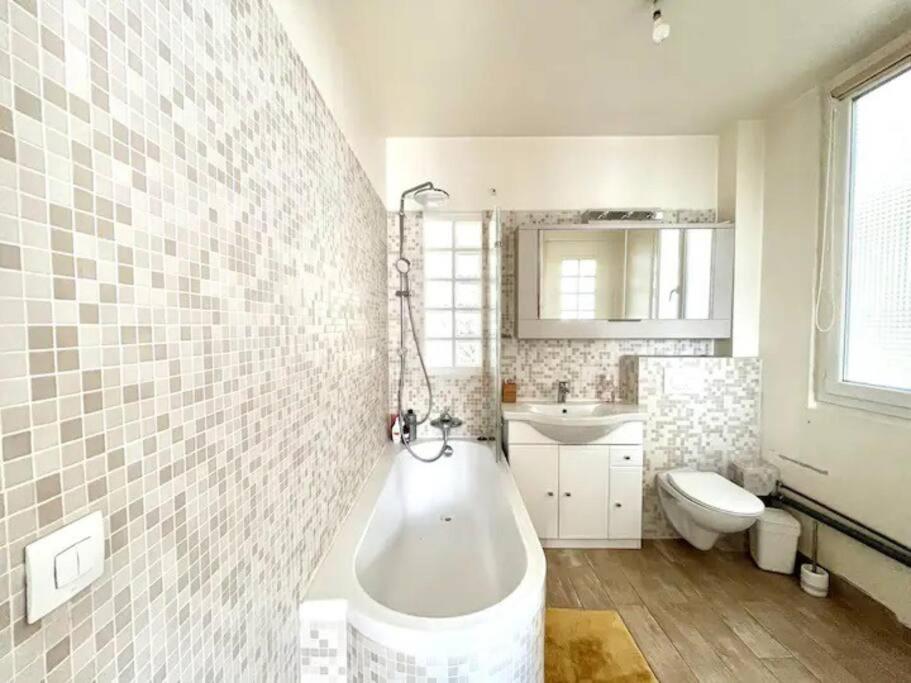 פריז Bel Appartement 96M2 16Eme מראה חיצוני תמונה